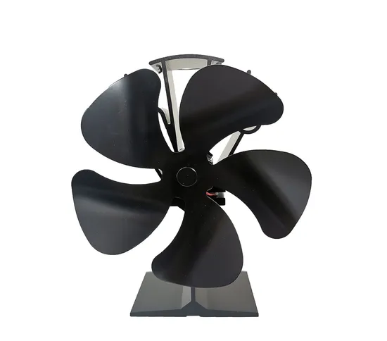 Fan de la estufa de calor de la fan respetuosa de Eco de la chimenea de la venta al por mayor de la fábrica de Voda mini no eléctrica