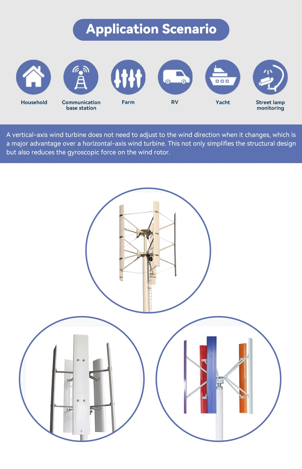 2023 New Manufacturers Vertical Axis Wind Power 10 Kw 20 Kw Turbine Generator