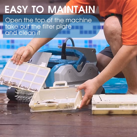 Robot aspirador para piscinas, mesa automática Winny, máquina de succión para nadar, Zodiac, piscina, Skimmer Solar
