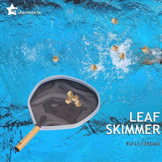 Starmatrix Piscina Super Profesional Heavy Duty Skimmer de Hojas de Aluminio
