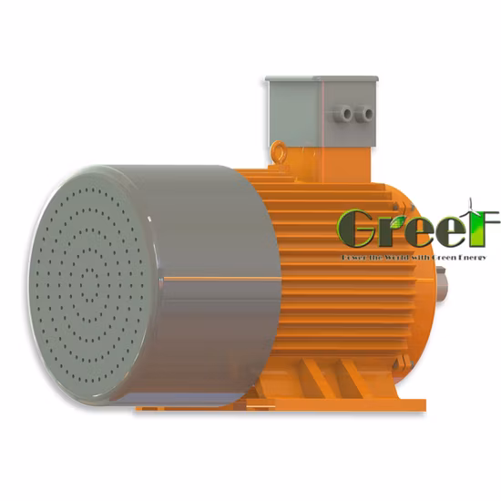 Generador de imanes permanentes de 10kw a 50kw a bajas revoluciones, turbina aerogeneradora